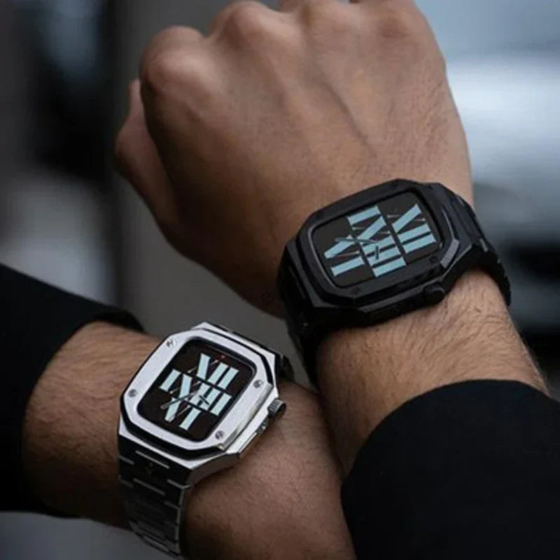 "The Executive" - Stainless Steel Apple Watch Mod