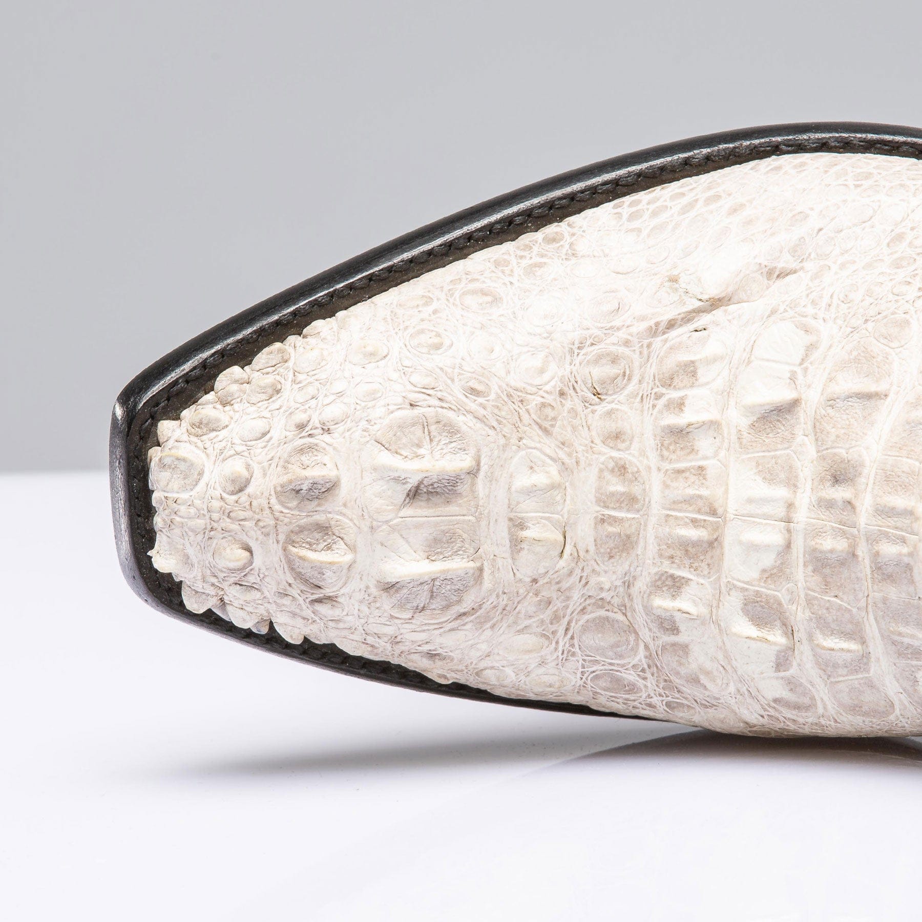 3 Piece Hornback Alligator In Ghost